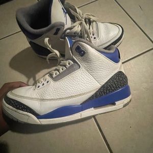 Air Jordan retro 3 racer blue
